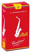 Vandoren Rieten Altsaxofoon Java Red 1