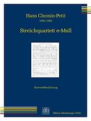 Hans Chernin-Petit: Streichquartett E-moll