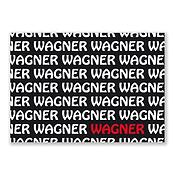 Ansichtkaart Wagner text (10 pcs)