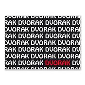Ansichtkaart Dvorak text (10 pcs)