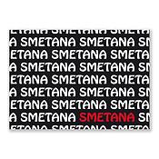 Ansichtkaart Smetana text (10 pcs)