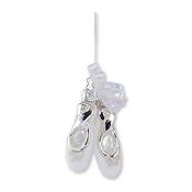 Christmas tree Ornament Ballet shoes white