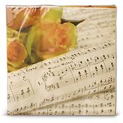 Paper Napkins Tempo di Valse 33cm x 33cm(33 x 33 cm, 20pieces/pack)