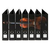 File label Violin 7-part(7 parts, self-adhesive)