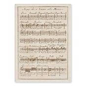 Ansichtkaart Segni di Musica (10 pcs)(A6)