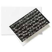 Ansichtkaart Sheet music black A7(A 7, with envelpoe)