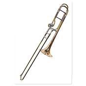 Ansichtkaart Trombone (10 pcs)