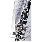 Bookmark Clarinet/Sheet music magnetic(4,5 x 10, 5 cm)