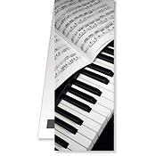 Bookmark Piano/Sheet music magnetic(4,5 x 10, 5 cm)