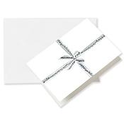 Greeting card Line of notes/ribbon A6