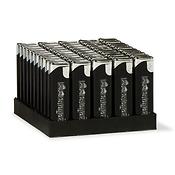 Display Lighters Line of notes black (50 pcs.)(Display with 50 pcs.)