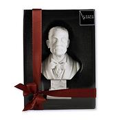 Bust Bruckner 11cm (gift box)(gift box, alabaster, 11 cm)