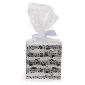 Candle Sheet music square(12 cm high)