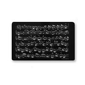 Cutting board Sheet music black(23,3 x 14,3 cm, melamine)