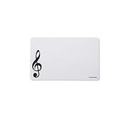 Cutting board G-clef white(23,3 x 14,3 cm, melamine)