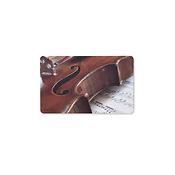 Cutting board Violin/Sheet music(23,3 x 14,3 cm, melamine)