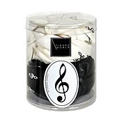 Balloon box G-clef b/w (20 pcs)(20 pcs black/ white)