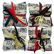 Flavour bags Sheet music assorted(6,5 x 6,5 x 3 cm)