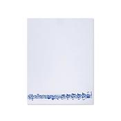 Towel Line of notes blue