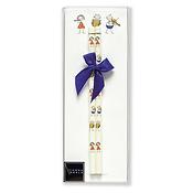 Notepad Little Phils midi de luxe(7,3 x 20,4 cm and 2 pencils)