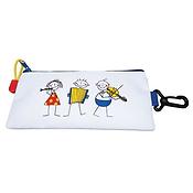 Pencil case Little Phils(white, 9 x 19,5 cm)