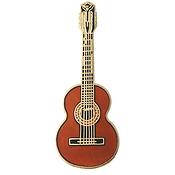 Pin Guitar dark(1,7 x 2,7 cm)