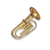 Miniature pin Tuba