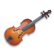Miniatuur Speld Cello