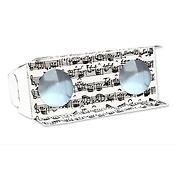 Binocular Sheet music white(10x 18 cm)