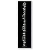 Bladwijzer Beethoven Signature(5,6 x 20 cm)