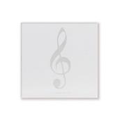 Notepad G-clef mini