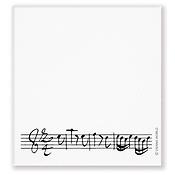 Sticky notepad Line of notes