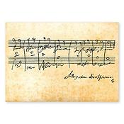 Ansichtkaart Beethoven - Ode an die Freude (10 Stk)