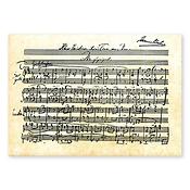 Ansichtkaart Brahms - Variationen