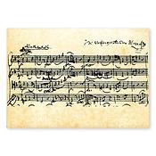 Ansichtkaart Mozart - Streichquartett (10 Stk)
