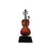 Miniature Cello on stand
