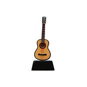 Miniature Guitar on stand