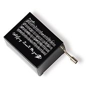 Music box Mozart black(Eine kleine Nachtmusik)