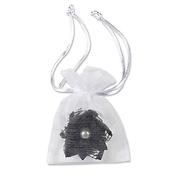 Brooch Musicflower/Pearl de luxe