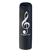Lip balm G-clef black(height: 6,8 cm)
