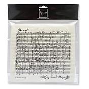 Sponge cloth Sheet music Mozart (2 pcs)