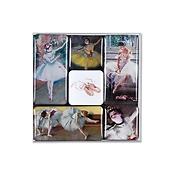 Minimagnet box Ballet(7x 7cm)
