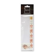 Stationery set Ballet 3-pcs(2 pencils, 1 eraser ballet)
