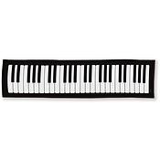 Silk scarf Keyboard(31 x 140 cm)
