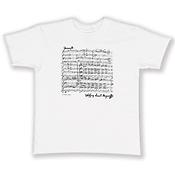 T-Shirt Mozart white S