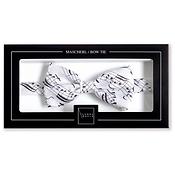 Bow tie Sheet music white(White)