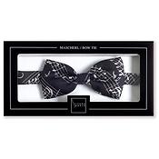 Bow tie Sheet music black(Black)