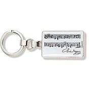 Keyring Wagner Notes(3 x 4,5 cm)