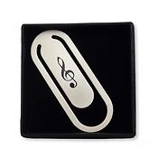 Bookmark G-clef metal(6,5 cm)