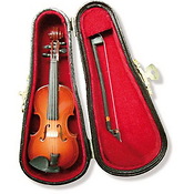 Miniature Violin in box